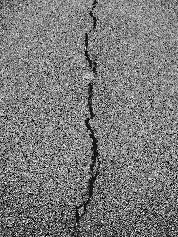 Professional crack filling application